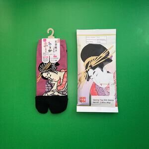 Tabi Pink Black Socks Genmai Matcha Vintage Kimono Japan Baddie Maison Margiela